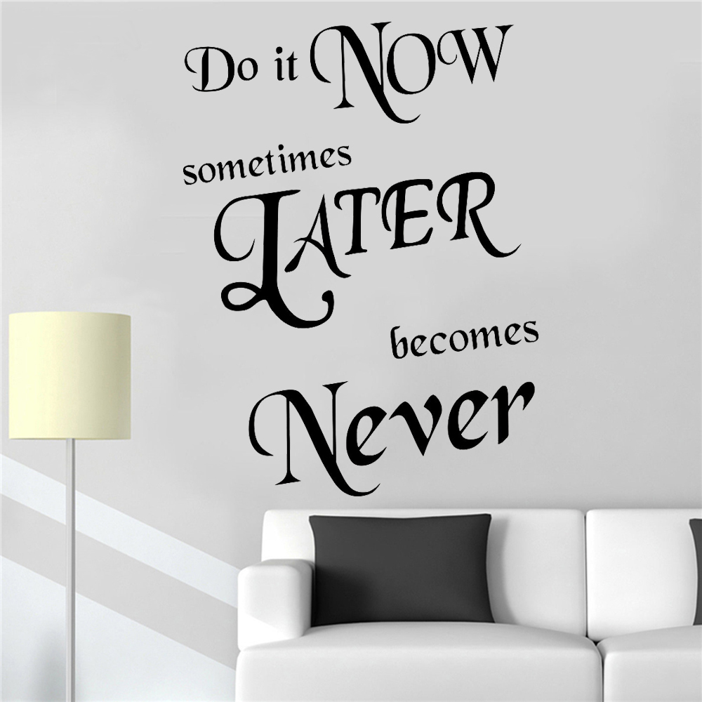 Office Furniture Now - Doe Het Nu Wandsticker Creatieve Huisdecoratie
