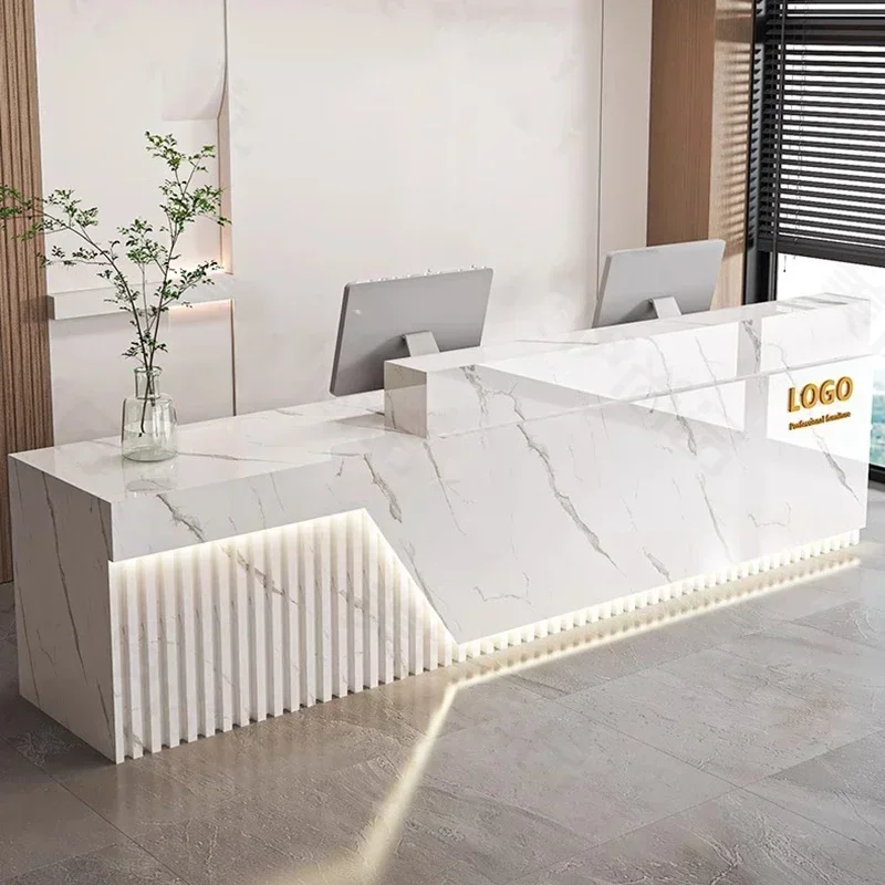 Office Furniture Bali - Op maat gemaakte luxe receptiebalies Unieke