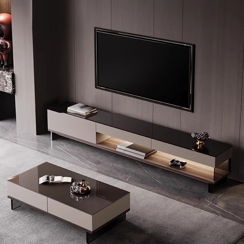 Office Furniture Center - Woonkamer Moderne tv-standaard Houten opbergruimte Designer