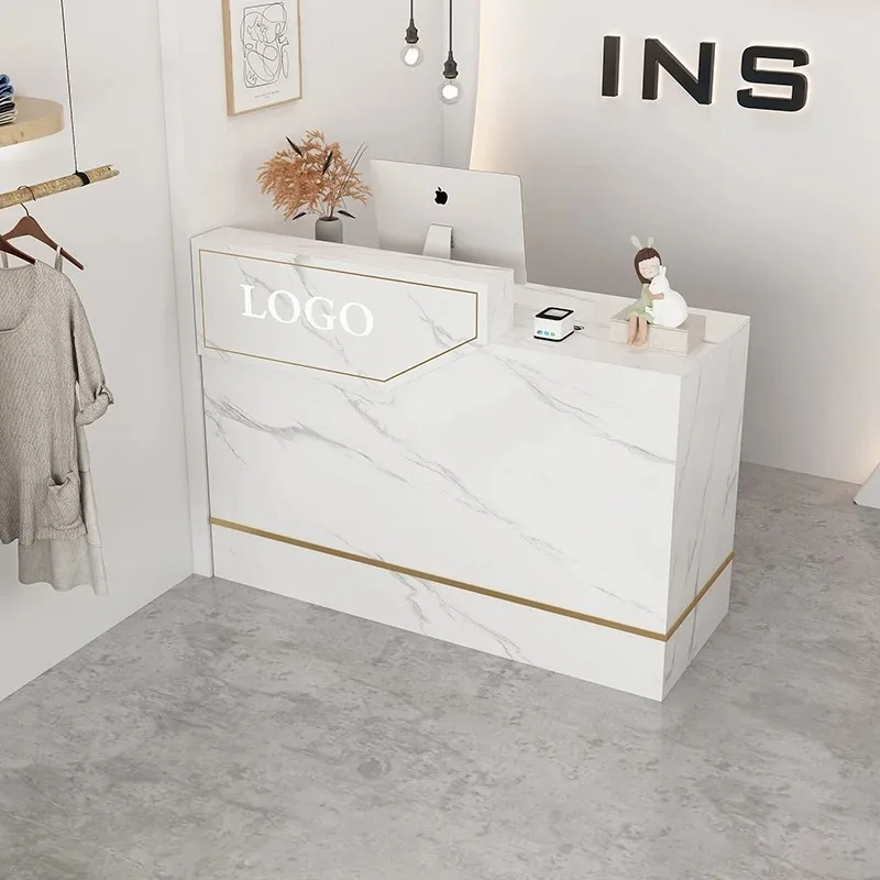 Office Furniture Center - Uniek schattig receptiebureau Professioneel opbergontwerp Cool