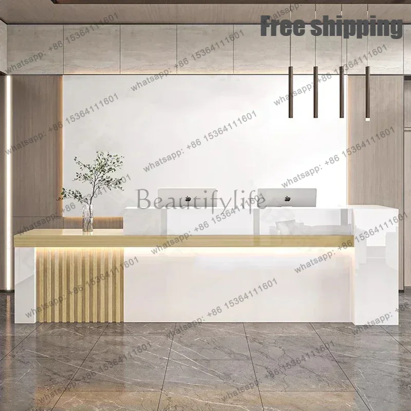 Office Furniture Bali - LJY Nordic Luxe Receptiebalie Salon Esthetische