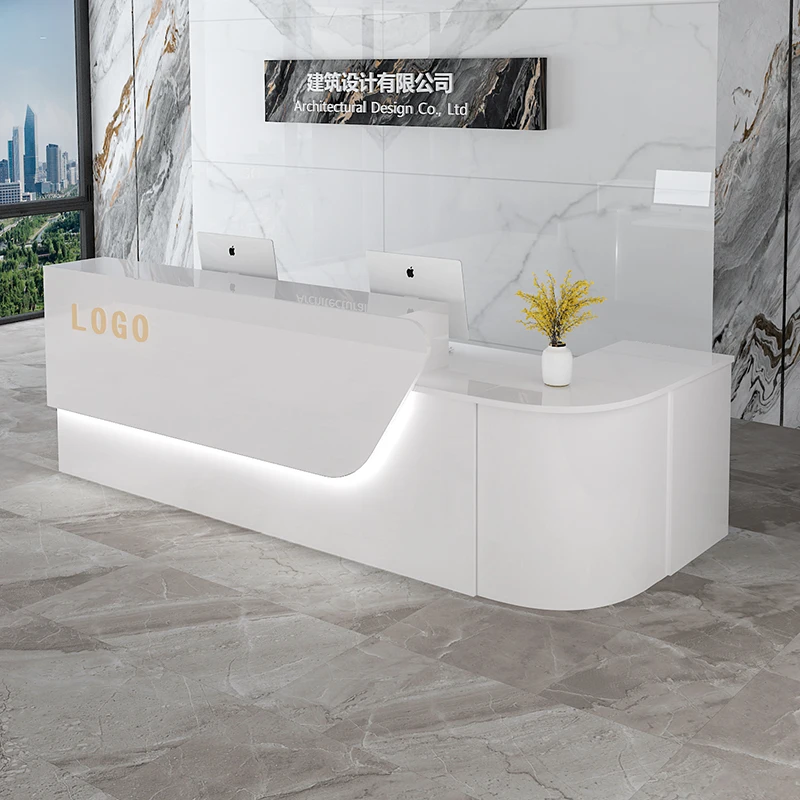 Office Furniture Bali - Opbergruimte Luxe receptiebalie Senior op maat