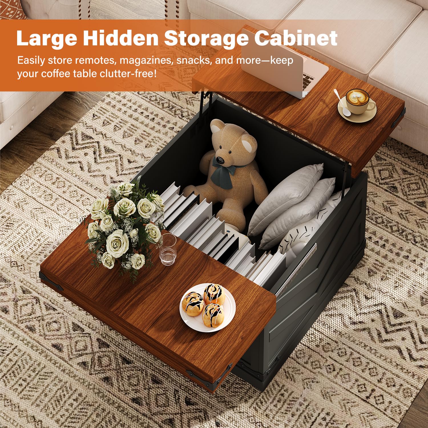 Opklapbare salontafel met vers - Office Furniture Center recensie en prijs