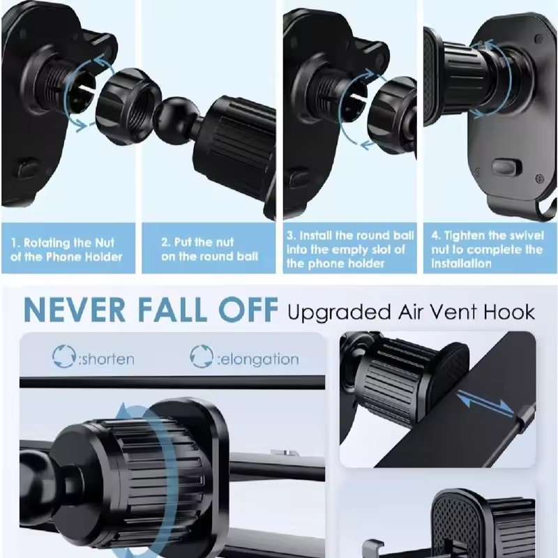 Universele autohaakhouder voor - Mobile Pedestal Cabinet recensie en prijs