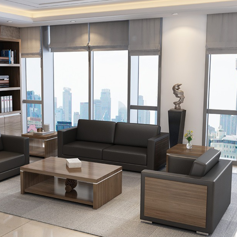 Houten koeienhuid kantoorbanke - Office Furniture Luxury recensie en prijs