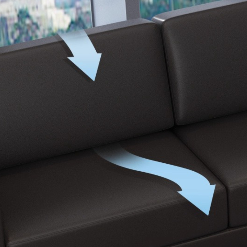 Houten koeienhuid kantoorbanke - Office Furniture Luxury recensie en prijs